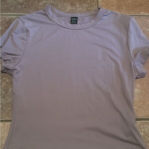 SHEIN Women's Short Sleeve Top in Lavender